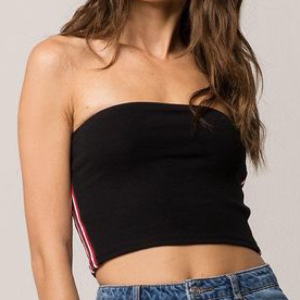 Princess Polly black tube top